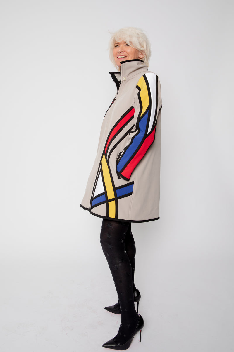 VESTE 3/4 BEIGE - MIRO