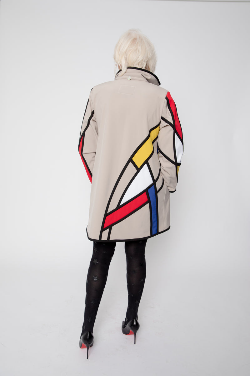 VESTE 3/4 BEIGE - MIRO